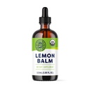 Vimergy USDA Organic Lemon Balm Tincture Herbal Supplement – Can be Used in Tea - Non-GMO, Alcohol-Free –115 mL (1 mL/Serving)