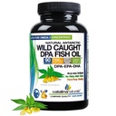 Fish Oil Omega-3 Supplement – Wild Caught DPA EPA DHA – 2900 mg Triple Strength – Burp-Free Softgels – 90 Count