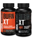 Jacked Factory Burn-XT Clinically Studied Fat Burner & Weight Loss Supplement (120 Capsules) & Burn XT Max High-Performance Fat Burner & Appetite Suppresant (90 Capsules)
