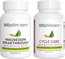 BiOptimizers Magnesium Breakthrough 4.0, (60 Capsules) & Cycle Care, (90 Kapsul)