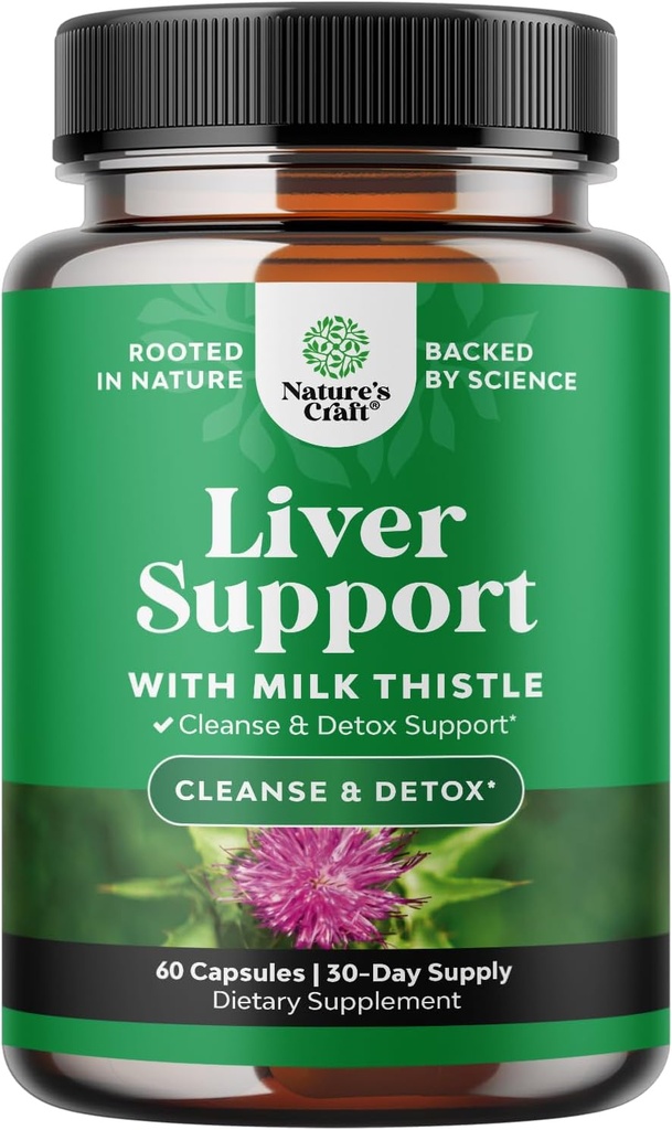 Milk Thistle májpótló kiegészítés - gyógynövény májpótló Silymarin Milk Thistle kivonat Gyermekláncfű Articsóka kivonat kolin bitartarát Berberberin és Chicory Root a Cleanse