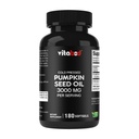 Vitabod Cold Pressed Pumpkin Seed Oil 3000mg per Serving - 180 Softgels - Non-GMO & Gluten Free
