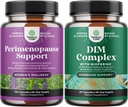 Women with Maca Root Vitex Berry & Black Cohosh and Pure DIM Addition with Bioperine - Diindolilmethyl Testosteronas kompleksas su Brokolic Florets