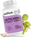 Artichoke 500 mg supplement - Potent Artichoke Extract Capsules for Liver Health & Digestief Ondersteuning - Artichoke Leaf Extract Promoot Energie & Focus - 30 Capsules