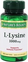 Nature's Bounty L-Lysine, 1000mg, 60 comprimidos