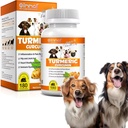 Turmeric for dogs – 180 Count Tables with Curcluin & Piperine - ร่วมอนามัย, การใช้แรงงาน, Allery & Itch Recember, Skin & Coat, Hot Cot, Cots – Duck Favor with Salmon