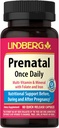 Lindberg Prenatal Vitamins for Women - 124; 60 Capsule - 124; Multivitaminok és Ásványok vassal és Folic - Acid - 124; Napi kiegészítés 124; Non - GMO, Gluten Free