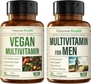 Vegan Multivitamin untuk Vegan dan Vegetarians & Lengkap Multivitamin untuk Pria