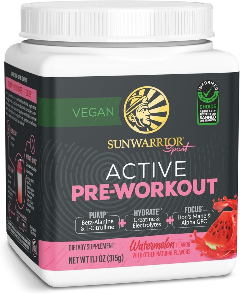 Sunwarrior Pre Workout Powder Energy Drink . . . . .