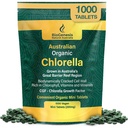 Biogenesis Organic Chlorella Mini Tablets – 1000 Count (200mg) | Australian Grown | Rich in Chlorophyll, Vitamins & Minerals | Supports Energy & Immunity | Vegan Mini Tablets