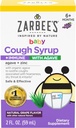 Zarbee's Baby Cough Syrup + Immune with Organic Agave + Zinc; Natural Grape Flavor; for Babies 6+ Mesi, 2 Fl Oz(Pack of 1)