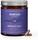 Defend Now Organic Turkey Tail Mushroom Supplement - 12:1 Turkey Tail Extract v 60 Vegánskych kapsulách (500mg) - 45% Overené Beta-D-Glucans!