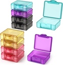 Søt liten reise piller boks, Urekt 10 stk Mini Pocket Pill Organizer Daglig enkelt piller Containers Bærbar medisin Holder for Purse Vitamin Fish Oil kosttilskudd