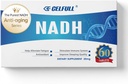 CELUL NADH suplementari 40mmg Enchance NMN alternativa NAD+ suplementari per a la implementació contra el Braster Cognition i Fatrigue Classic suplementaris