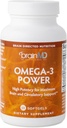 BrainMD Dr Amen Omega-3 Power - 60カプセル、2のパック - ジョイント&免疫サポートサプリメント - DHAとEPAが含まれています - グルテンフリー - 60 Totalサービング