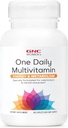 GNC Multivitamina Um Dia - Energia e Metabolismo, Apoios Aumento de Desempenho, Foco e Saúde Cardiovascular, Suplemento Diário, 60 Caplets