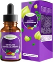Orgue Organal Ashwagandha llançades per adults - Potent Liquid Ashwagandha Arbit per a l'Energia i la implementació de Tincture Vegan-GO Gluten-Free (120 Servings)