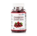 Pharmvista Cranberry Gummies for Kids & Adults 400mg-Gluten Free Allergen Free Nutrient Rich Vegan Supplement -Cranberry Chews-90 Count