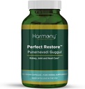 Punarnavadi Guggul Restauración perfecta Dr. Gumman's Clinical Grade Highest Potency Maximum Strength Harmonía Nutraceuticals 120 cápsulas Vegan