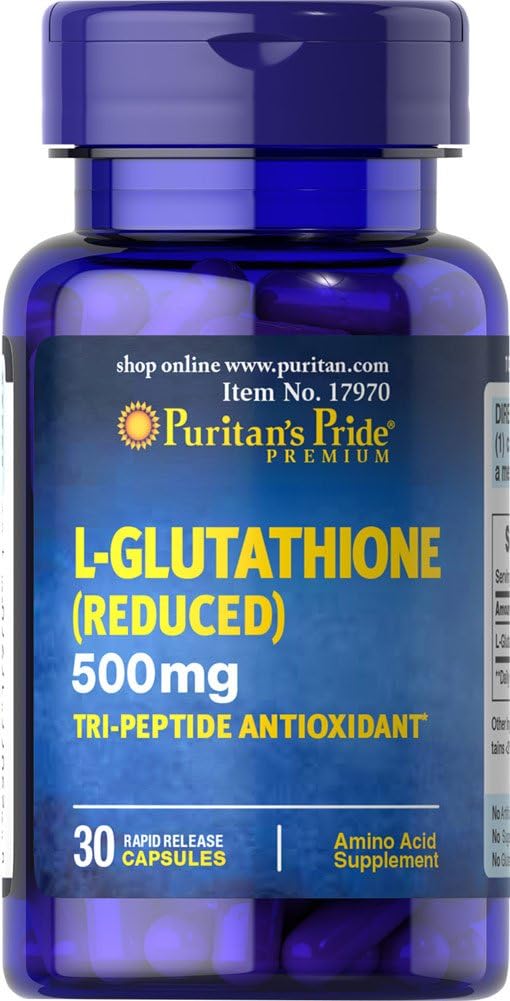 Pride L-Glutathione 500 мг-30 капсули