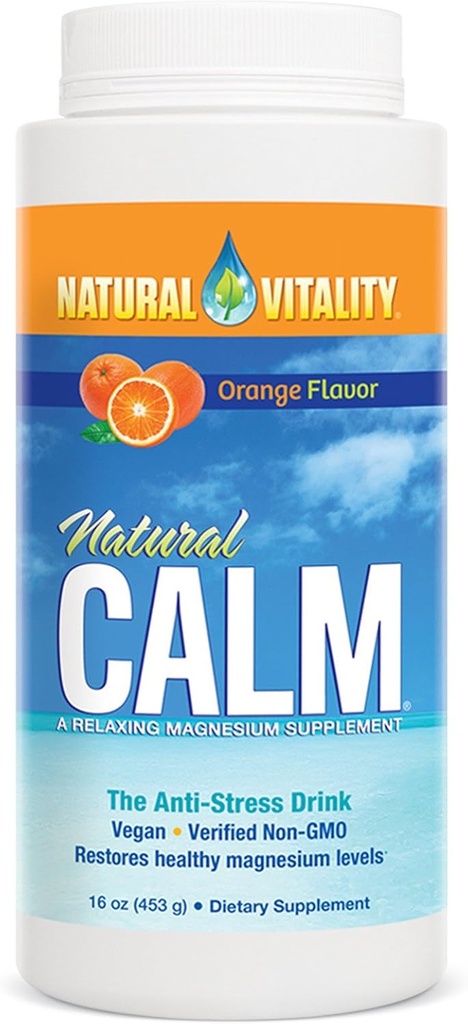 Vitalidade natural Vitamina calma laranja