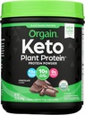 Organ Organ Keto Vegan proteino milteliai, Šokoladas - 10g Augalu pagrįstas baltymas, 0g Cukrus *, Avokado ir kokosų aliejus, Gluten Free, No Dairy, Laktozė arba sojų ingredientai, Smoothies & Shakes, 0.97lb