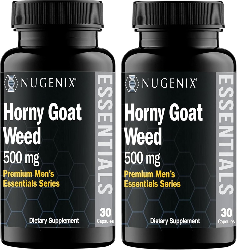 Nugenix Esseny Horny Goat weed Extract - Extreu Epimedi - 60 Capsules