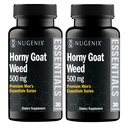 Nugenix Essentials Horny Goat Weed for Men, Epimedium Extract, 60 Capsules | Male Vitality and Wellness