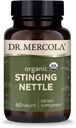 Dr. Mercola Organic Stinging Nettle Dietary Supplement, 60 Servings (60 tabletta), nem GMO, Gluten Free, Soy Free, USDA Organic