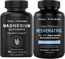 Vital Вітаміни Magnesium Glycinate Capsules + Resveratrol Капсули