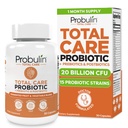 Probulin Total Care Probiotic Supplement, Daily Gut, Digestive, and Immune Health Probiotics Capsules for Men and Women, 20 Billion CFU, Vegan, 30 Count Bottle