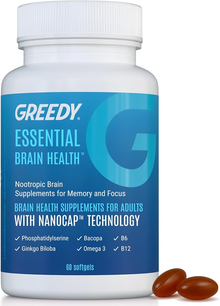 Nootropic Brain Doplnky pre pamäť a zameranie 