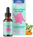 JoySpring Herbal Detox gyerekeknek - Cilantro kivonat Cleanse, hogy támogassa a beszéd és a viselkedés javítása - Natural Detox Cilantro - 1 fl oz (30 Servings)