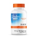 Doctors Best 5-HTP 100mg Capsules - Vegan 5HTP Supplement for Women & Men, Supports Mental & Emotional Well-Being for Adults, Non-GMO, Gluten Free, Soy Free - 180 Veg Caps