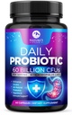 Probiotics 50 Billion CFU Per Serving - 10 Premium Strains + Digestive Enzymes & Prebiotics - Best Probiotic for Women & Men, Supports Immune, Gut Health, Constipation, Gas & Bloating - 60 Capsules
