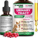 Cat & Dog Natural UTI Medicine & Urinary Tract Infection Treatment with Cranberry - Kidney + Bladder Support Supplement - Best Prevention for Urine Incontinence & Bladder Stones - Pet Renal Health