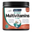 DRFOSTER Dog Multivitamin with Glucosamine, Chicken Flavor, 120 Chews | With Omega 3, Minerals, Probiotics, and Enzymes for Joint, Skin, Coat, Digestive, and Immune Health in Dogs