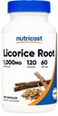Nutricost Licorice Root 500mg, 120 Capsules - Non-GMO, Gluten Free