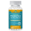TheraSuva Probiotics 120 Billion CFU-36 Strains + Organic Prebiotics + Natural Whole Food Supplement for Ultimate Gut Health Support- 2 Month Supply, 120 Softgels