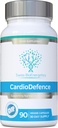 CardioDefence – 90 Capsules – CoQ10, D-Ribose, Acetyl L-Carnitine, B Vitamins və MCT normal funksiyasına və hansıqlıq və yorğunluğun normal funksiyasına əlavə etmək üçün B Vitamin və MCT