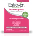 Estroven Pre-Menopause Relief, 30 Ct., Ingredientes de Probación Clínica, Proporciona Alivio de la Menopausa más Sudaderas nocturnas &amp; Hot Flash Relief, Drug-Free o Estrogen Free