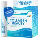 Swedish Nutra - Collagen Beauty Affairs 124; 10 000 mg Hydrolyzed Marine Collagen Liquid Supplement - 20 x 25 ml Daily Shots