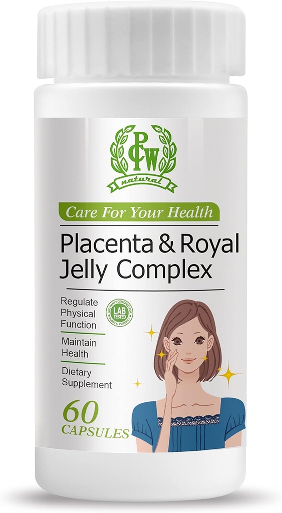 PCW Placenta & Royal Jelly Complex, 60 kapusų
