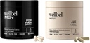 WELLBEL Mix Pack Mens e Women Clean Supplement for Hair, Skin, and Nails, Vegan, Gluten Free e Non GMO