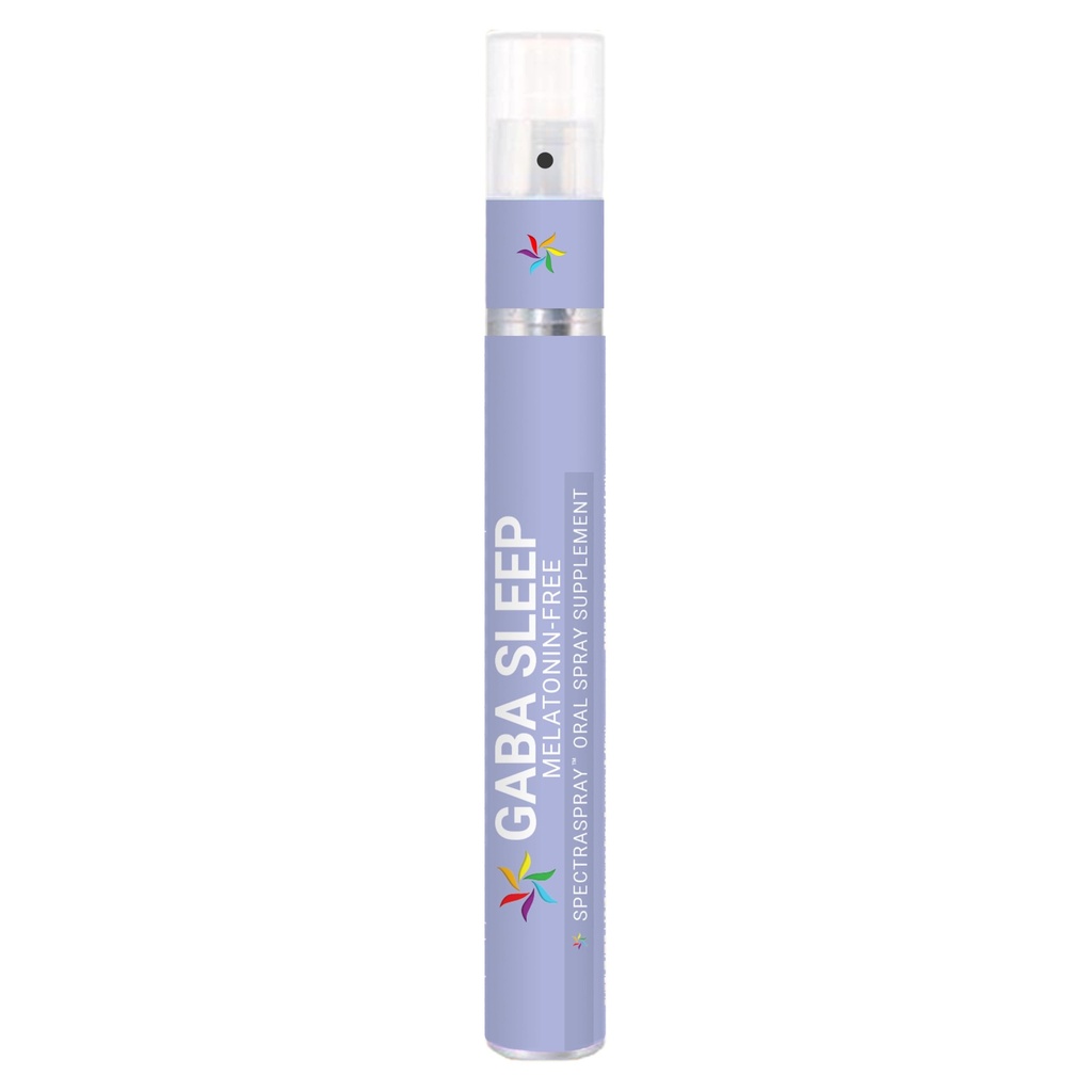 Melatonin Free GABA Sleep Support Spray Supplement -Vegan, Natural & Effective Oral Spray with GABA, L-Theanine, 5 HTP, & Herbal Blend. Non-GMO, No Melatonin, 30 Day Supply