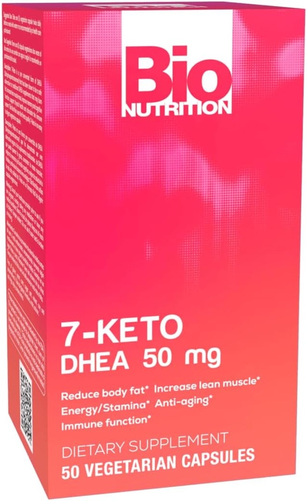 Bio Nutrition 7-Keto 50 Vegetariškų kapsulių