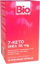 Bio Ernæring 7-Keto 50 Vegetariske kapsler | DHEA 50 mg | fremmer sterk immun helse | Energi og utholdenhet