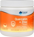 Trace Minerals Quercetin Plus Zinc Powder - Antioxidant Supplement for Immune Support - Mineral Supplement Aids Cardiovascular Health - Includes Vitamin C & Ionic - Orange Cream, 120g (30 Servings)