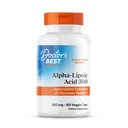 Doctor's Best Alpha Lipoic Acid Supplement 300mg - Alpha-Lipoic Acid Caps for Men & Women, ALA Antioxidant Support for Nerve Health, Aids in Cellular Function, Non GMO, Gluten Free - 180 Veg Capsules
