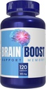 Brain Boost Supplement, 120 kapsula, ez GMO, Gluten Free, Memoria, Fokua eta kontzentrazioa onartzen ditu